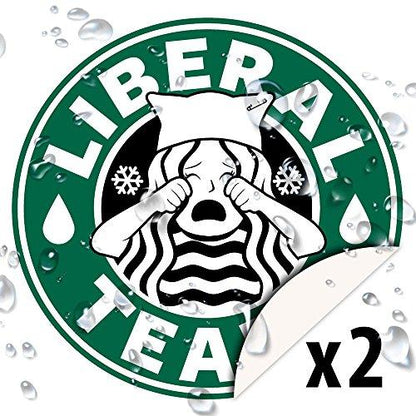 Liberal Tears Stickers (Set of 2 Large 5 inch)