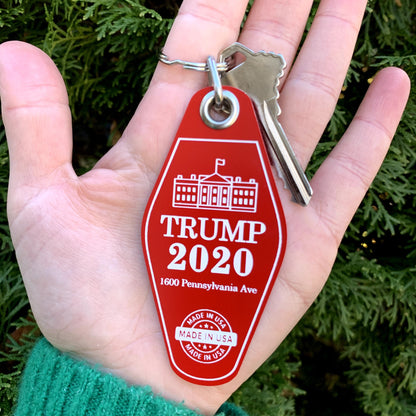 President Trump 2020 Collectible Motel Keychain
