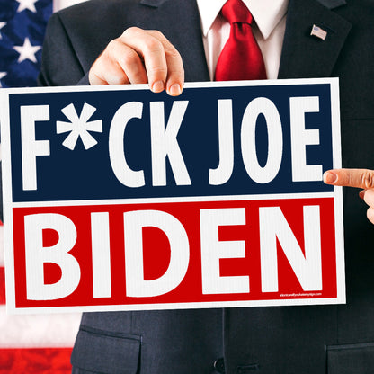 Fuck Joe Biden - Yard Sign Set