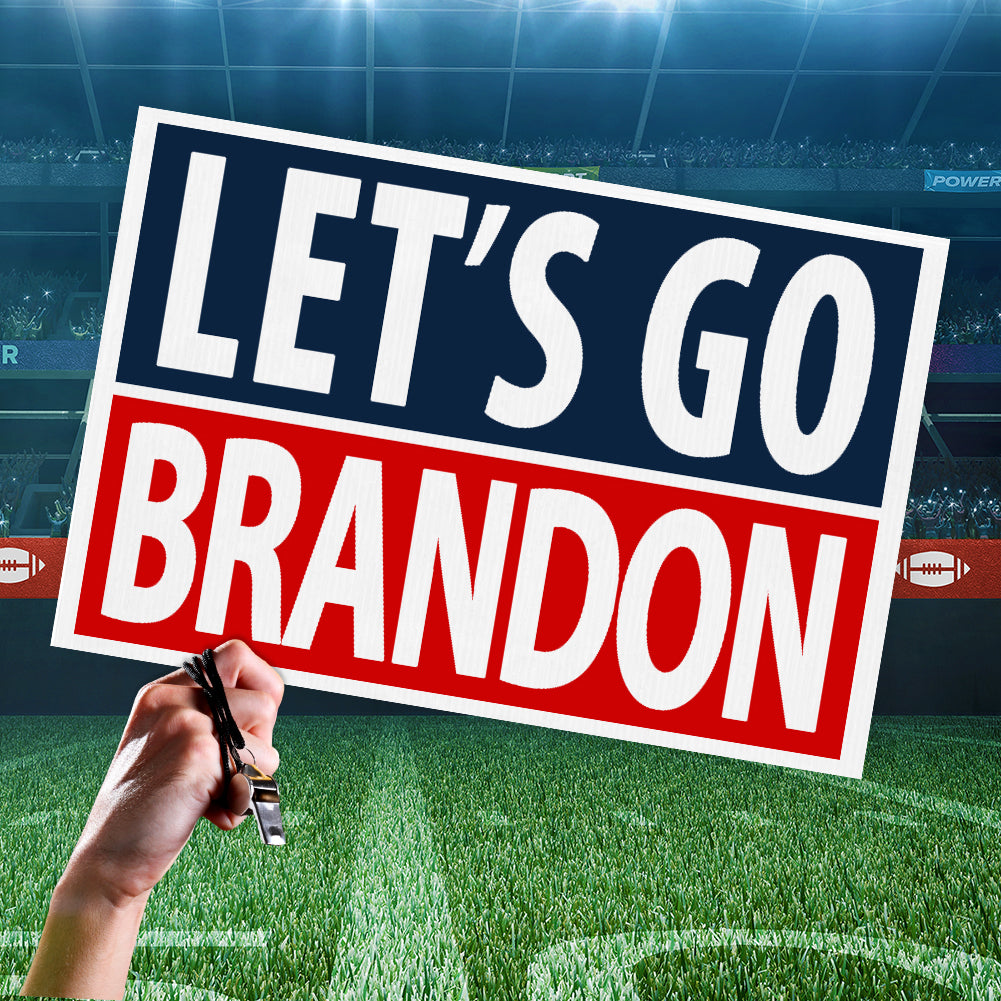 Let's Go Brandon Yard Sign Set - Liberal Tears